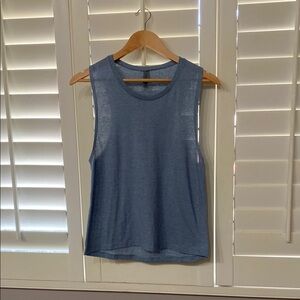 Next Level Apparel Blue Muscle Tank. Size M.